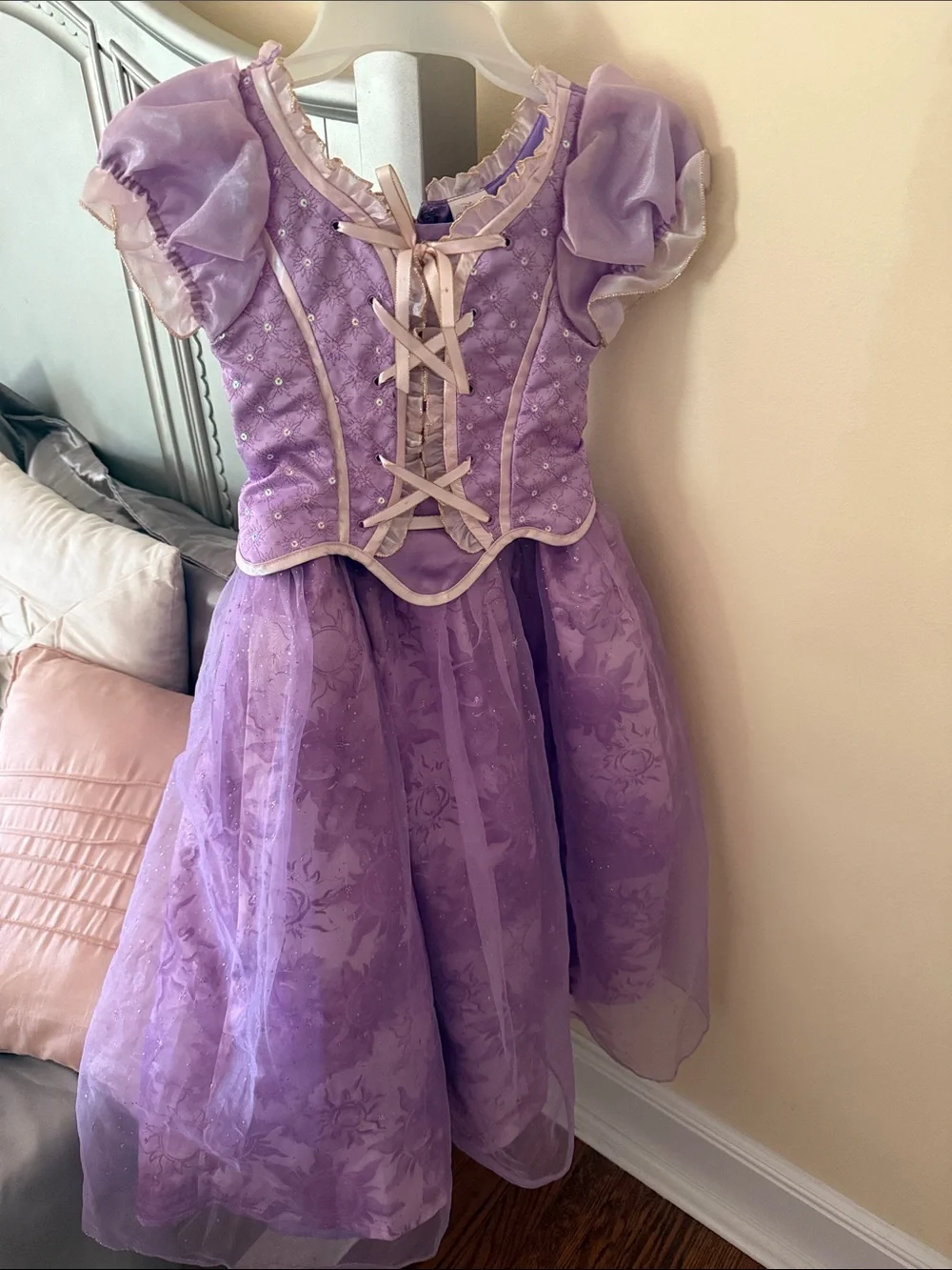 Disney Purple Princess Dress with Glitter Tulle